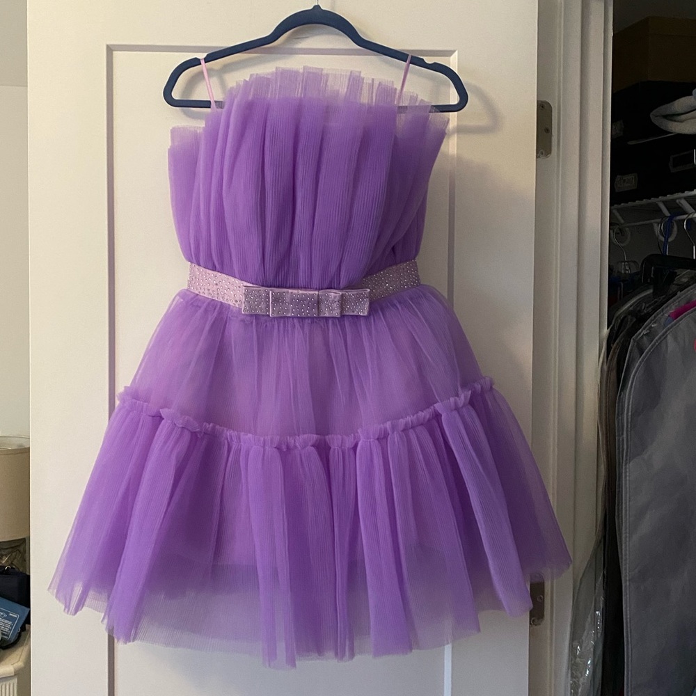 Marc Defang Purple Dress